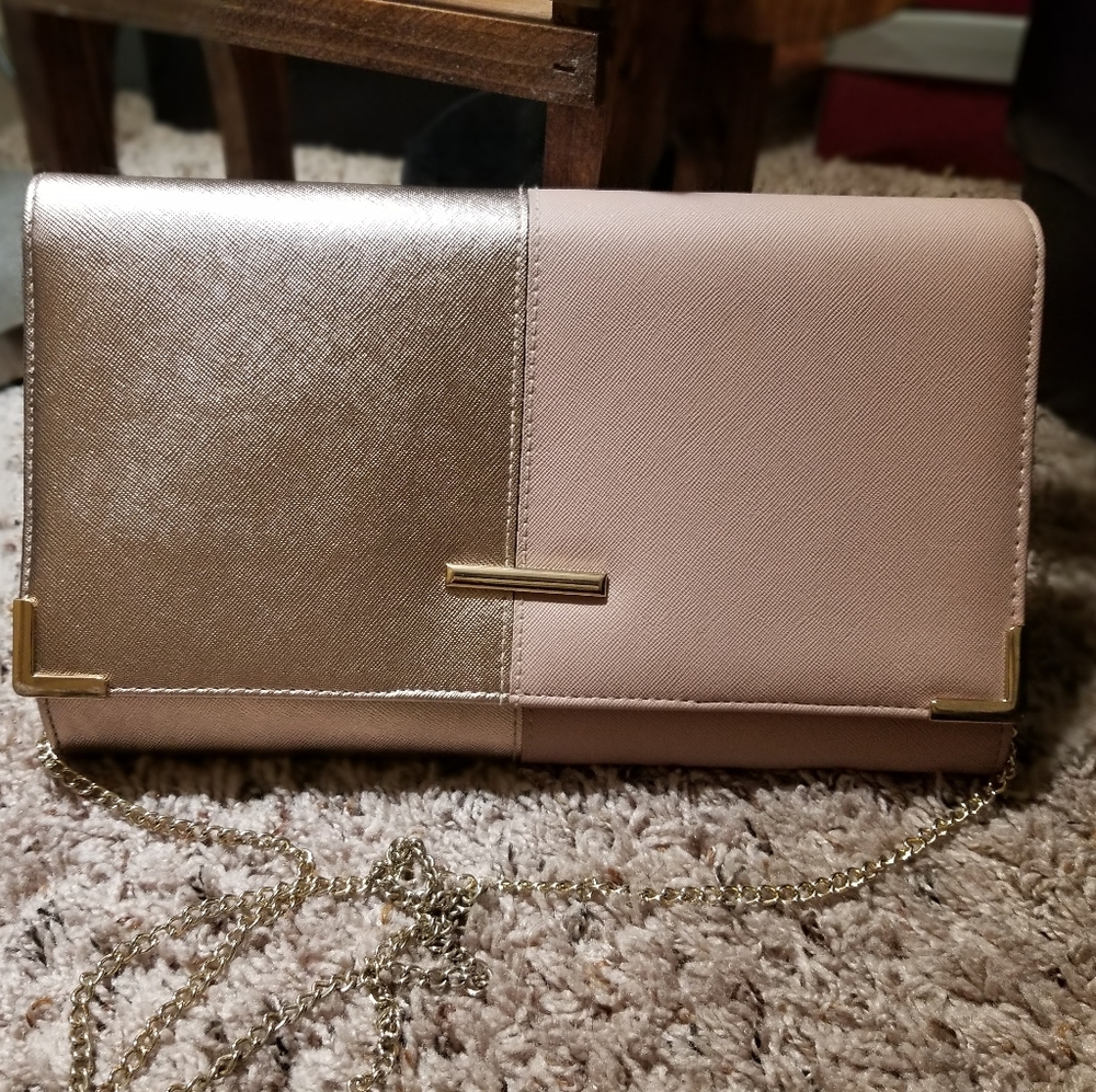 Blush Pink Shoulder / Clutch Purse